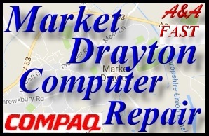 Compaq Market Drayton Laptop Repair - Compaq Bridgnorth PC Repair