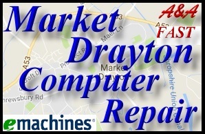 eMachines Market Drayton Laptop Repair eMachines Bridgnorth PC Repair