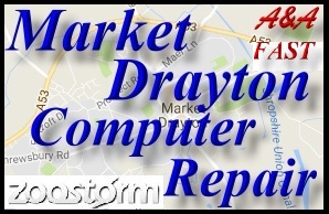 Zoostorm Market Drayton Laptop Repair - Zoostorm Market Drayton PC Repair