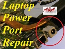 Market Drayton Dell Laptop Power Socket Repair